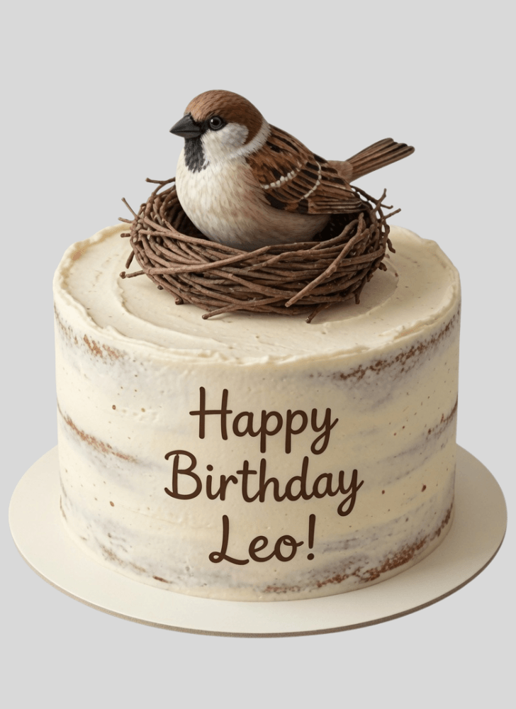 Fascinating Sparrow Cake