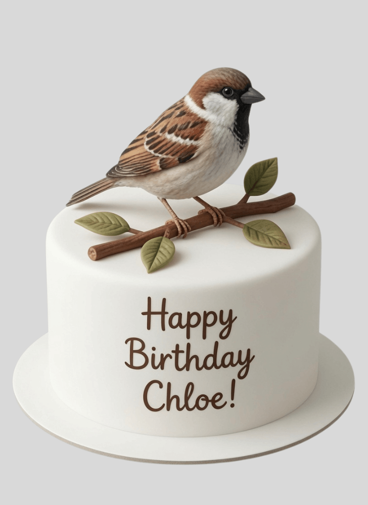 Good Looking Sparrow Cake
