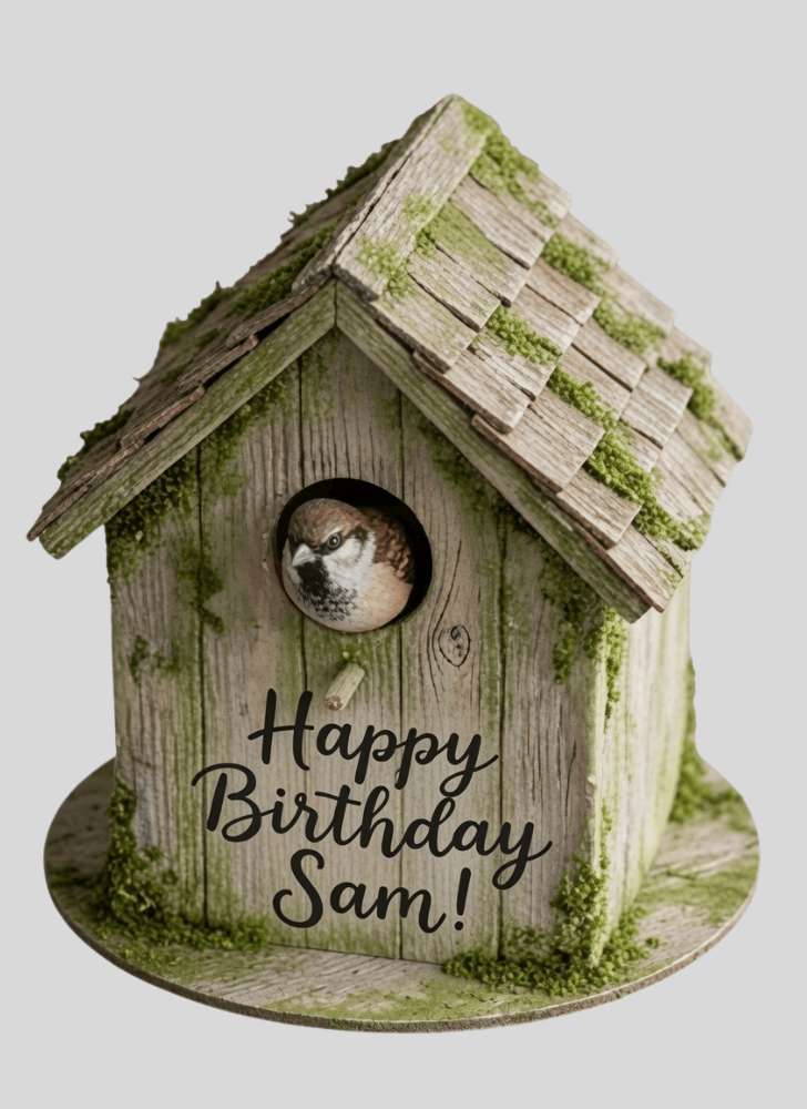 Handsome Sparrow Cake