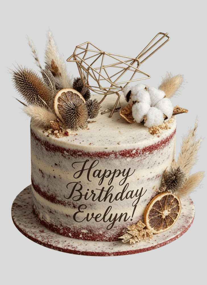 Lovely Sparrow Cake Design