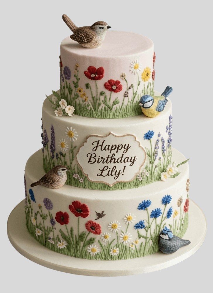 Mesmeric Sparrow Cake