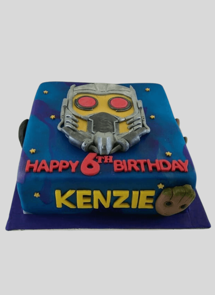 Beauteous Star Lord Cake