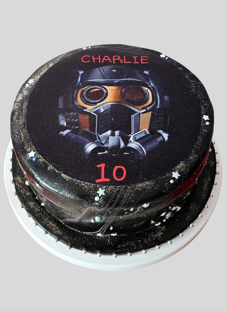 Comely Star Lord Cake
