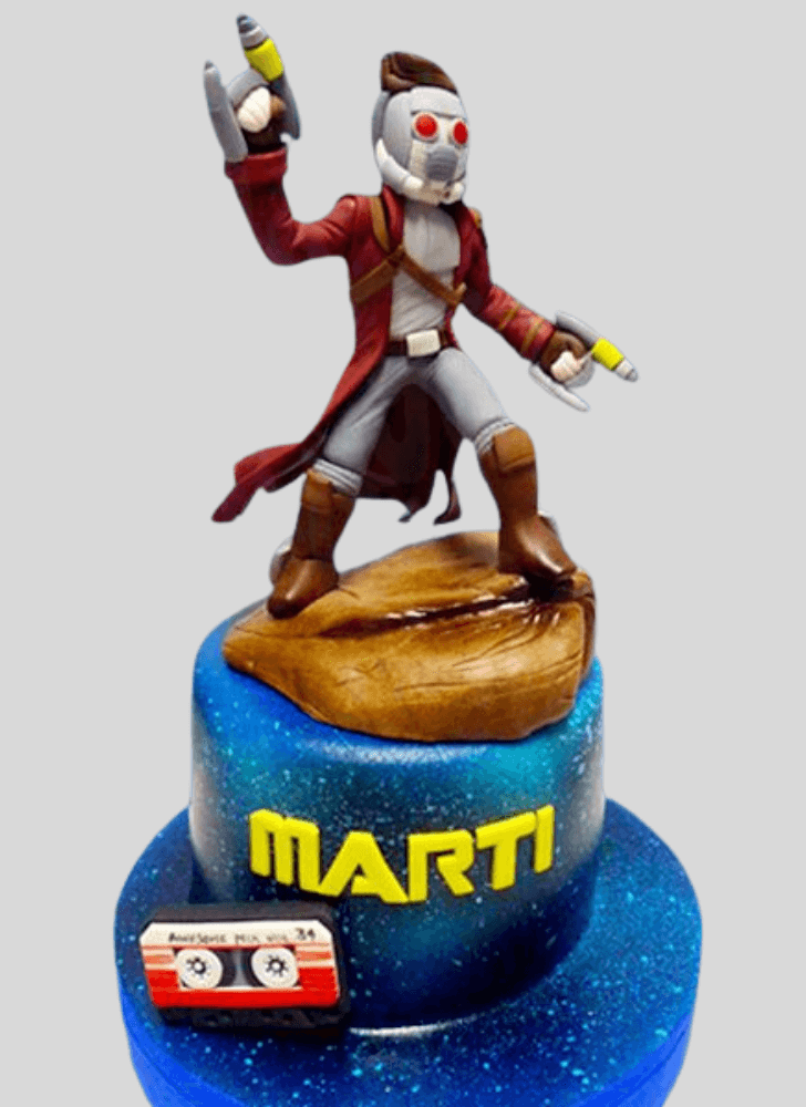 Cute Star Lord Cake