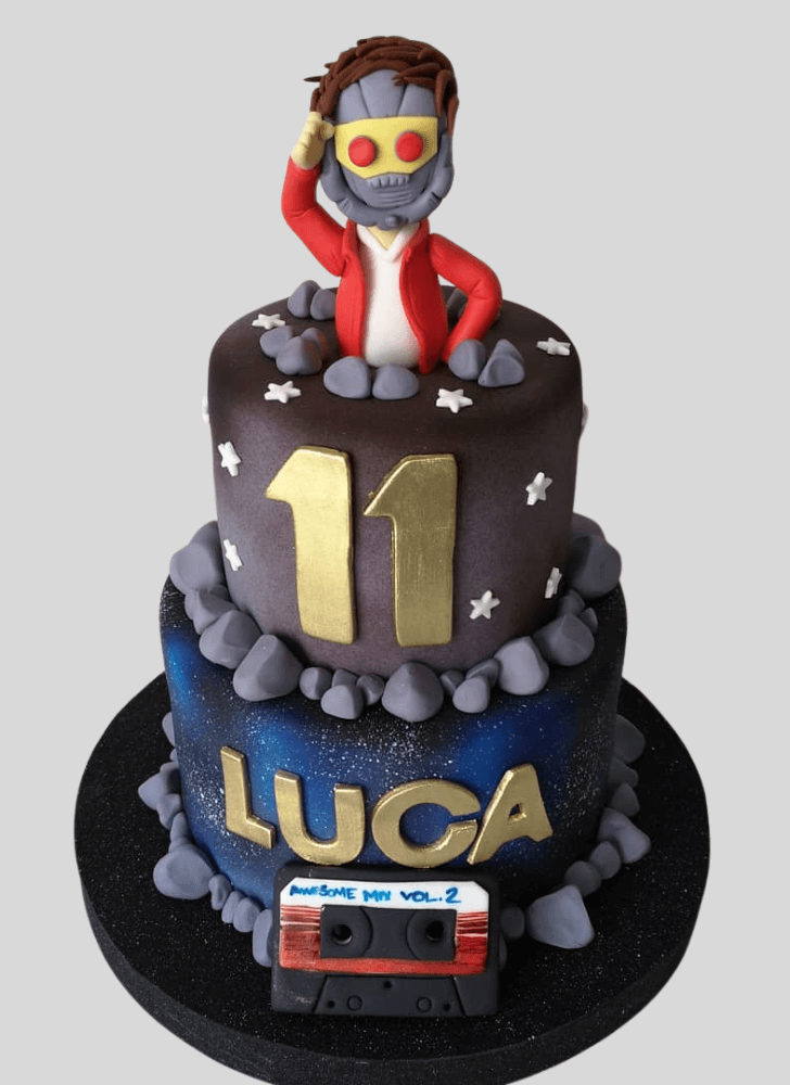 Delightful Star Lord Cake
