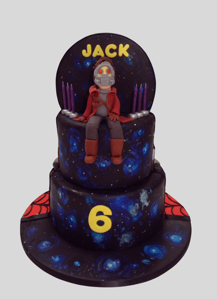Excellent Star Lord Cake