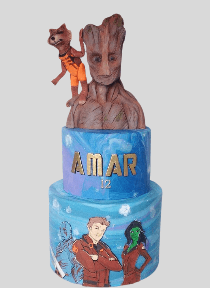 Exquisite Star Lord Cake