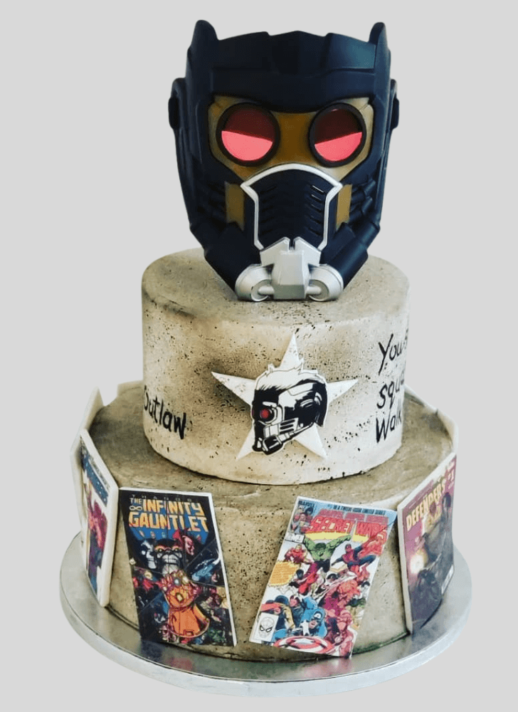 Fascinating Star Lord Cake