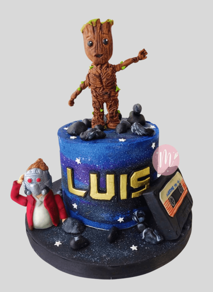 Good Looking Star Lord Cake
