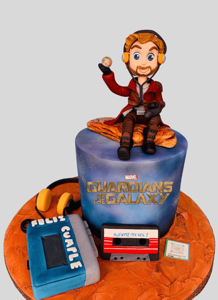 Gorgeous Star Lord Cake
