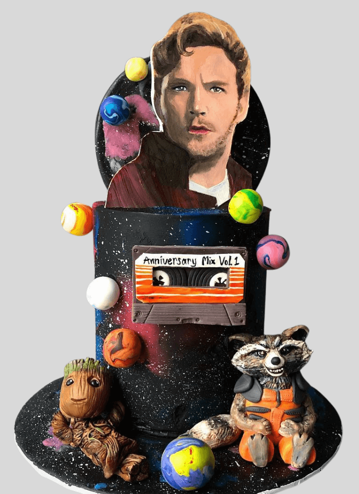 Grand Star Lord Cake