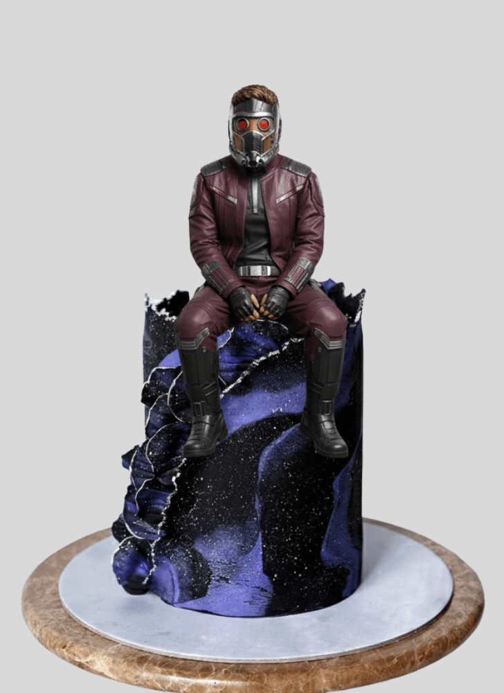 Ideal Star Lord Cake