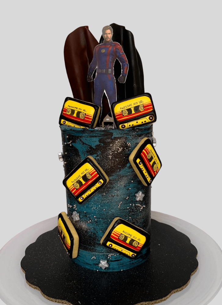 Lovely Star Lord Cake Design