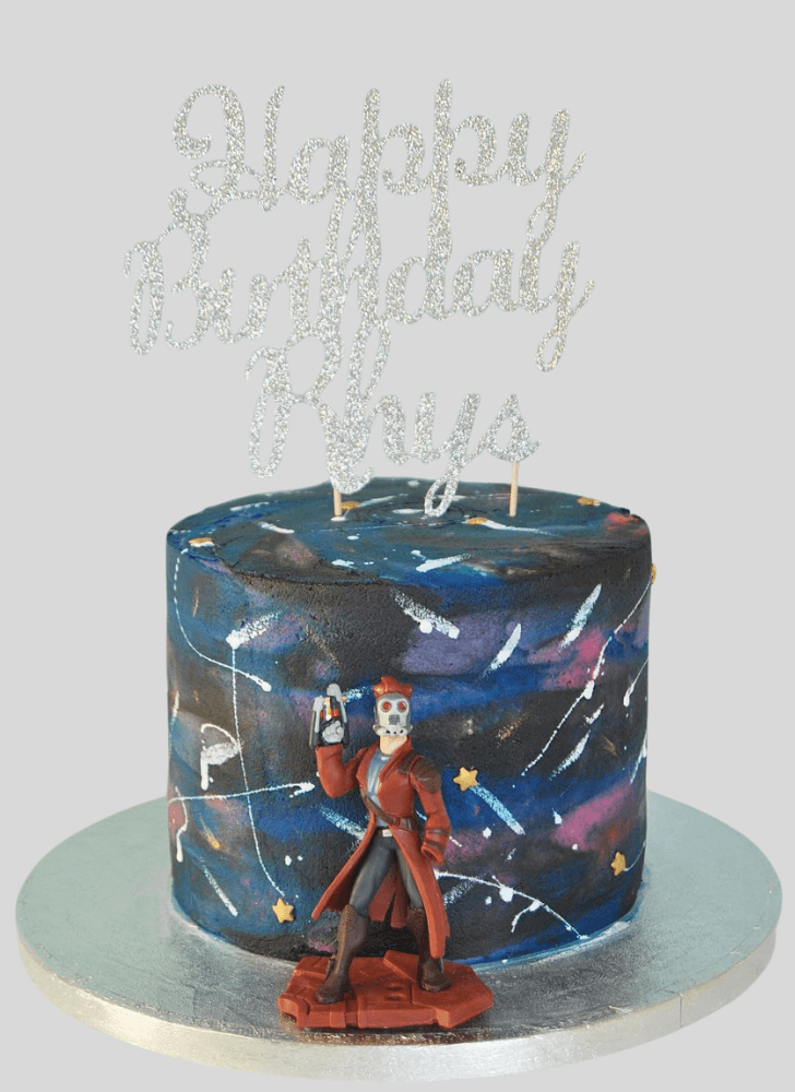 Pretty Star Lord Cake