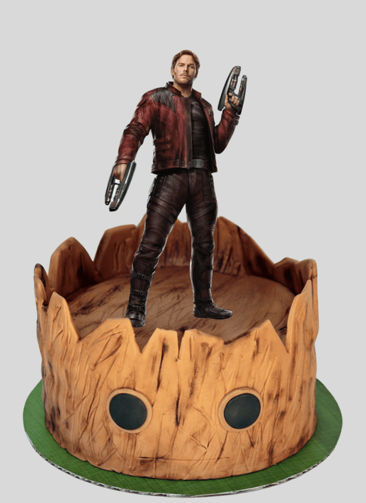 Radiant Star Lord Cake