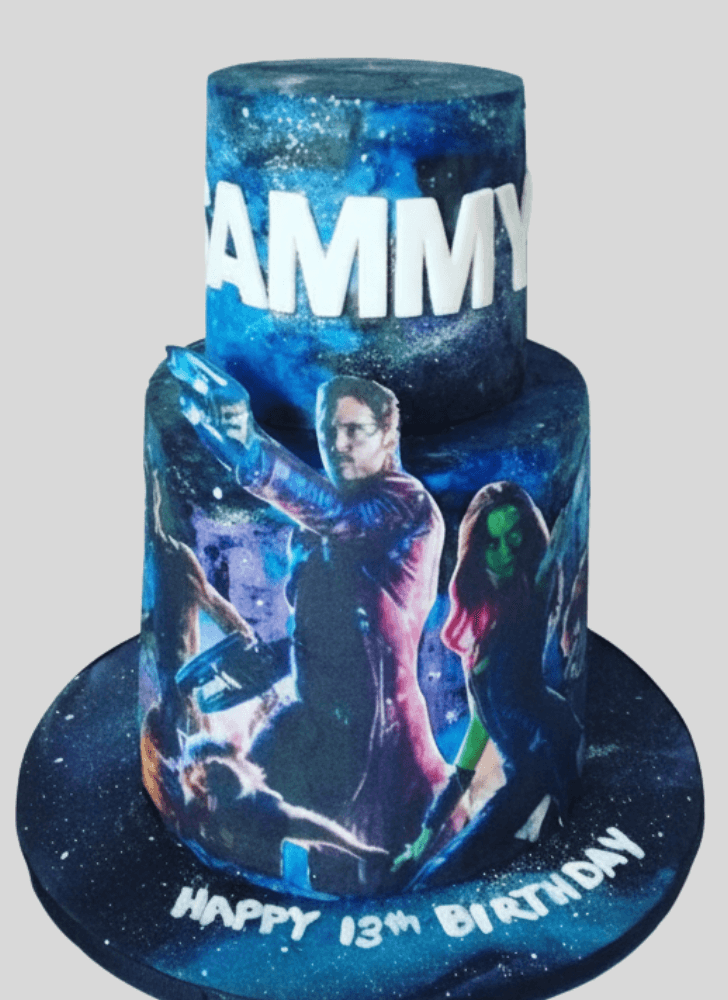 Ravishing Star Lord Cake