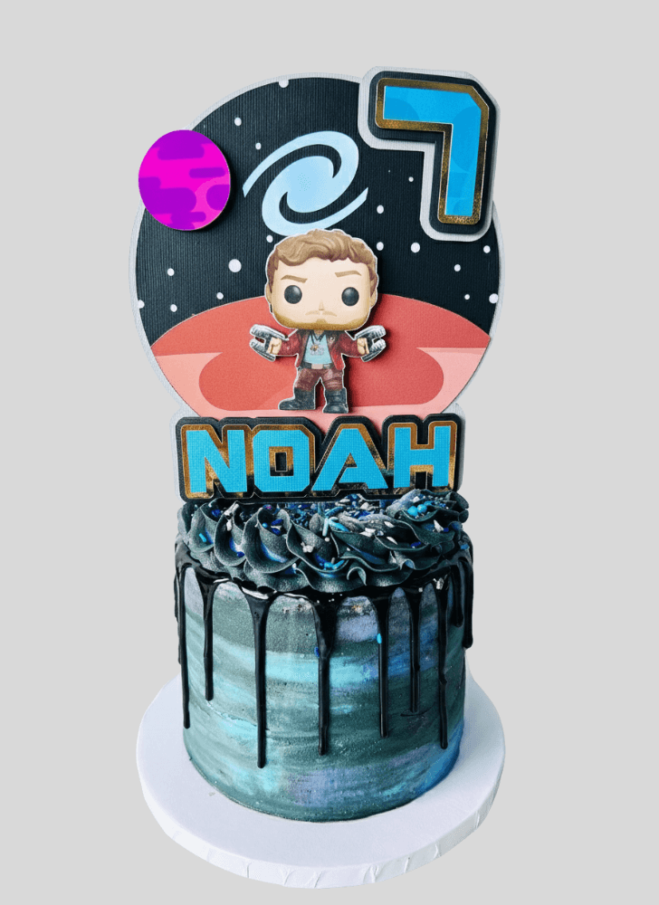 Refined Star Lord Cake