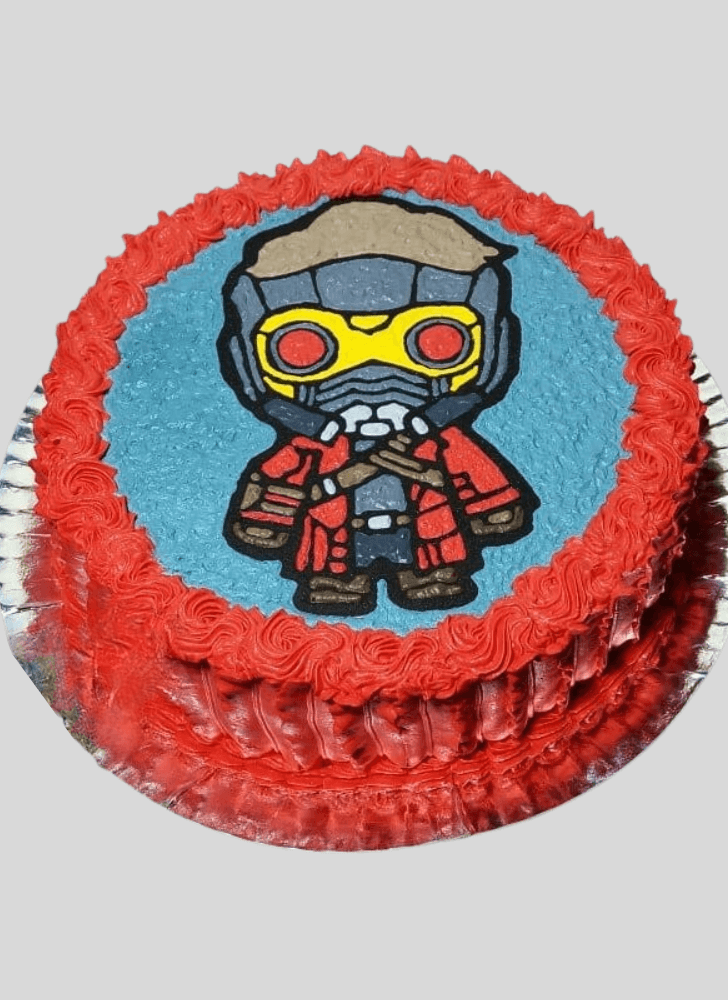 Stunning Star Lord Cake