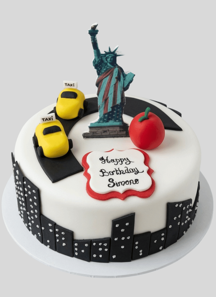 Fair Statue of Liberty Cake