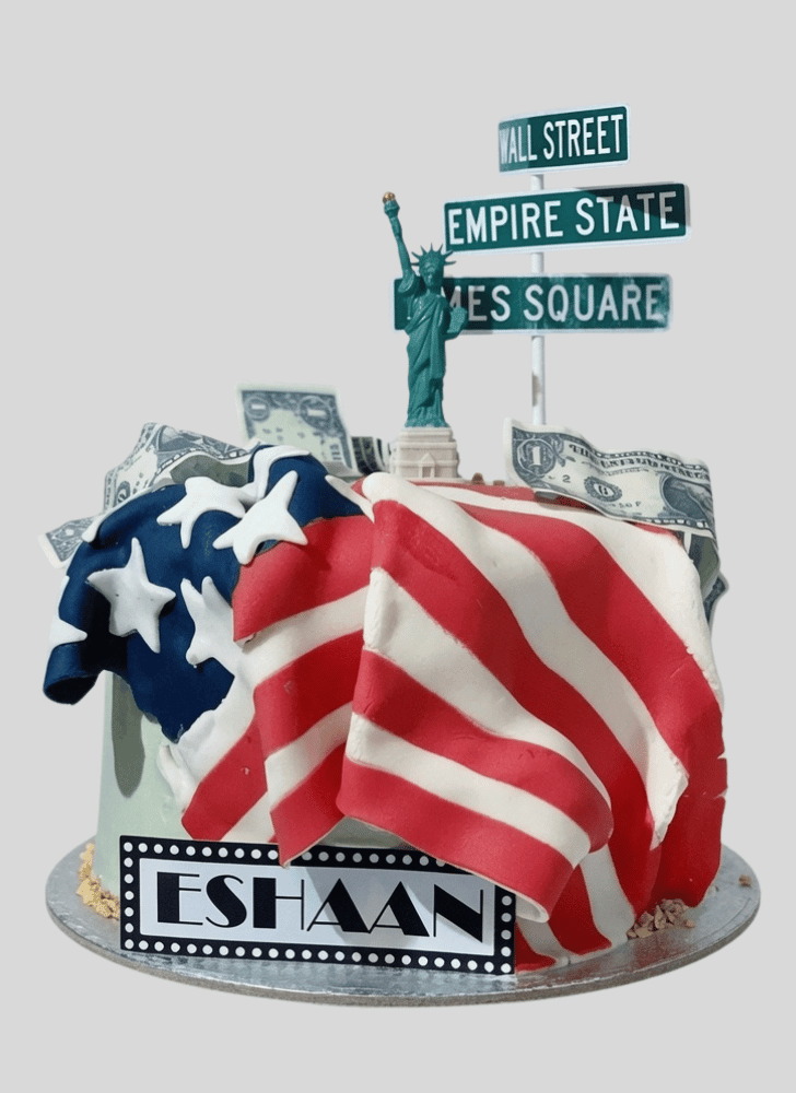 Grand Statue of Liberty Cake