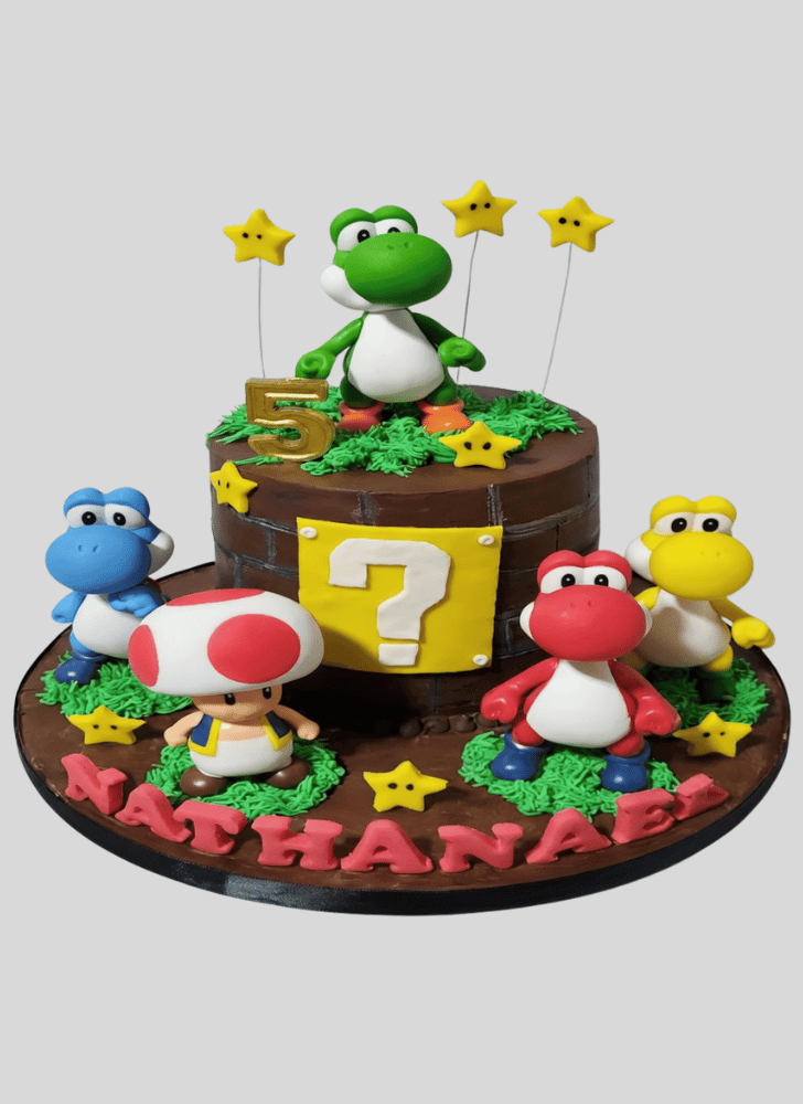 Charming Toad Cake