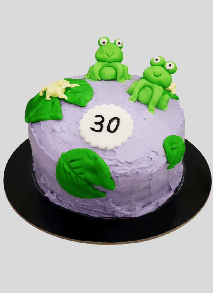 Cute Toad Cake