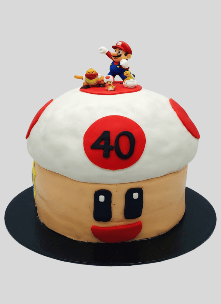Dazzling Toad Cake