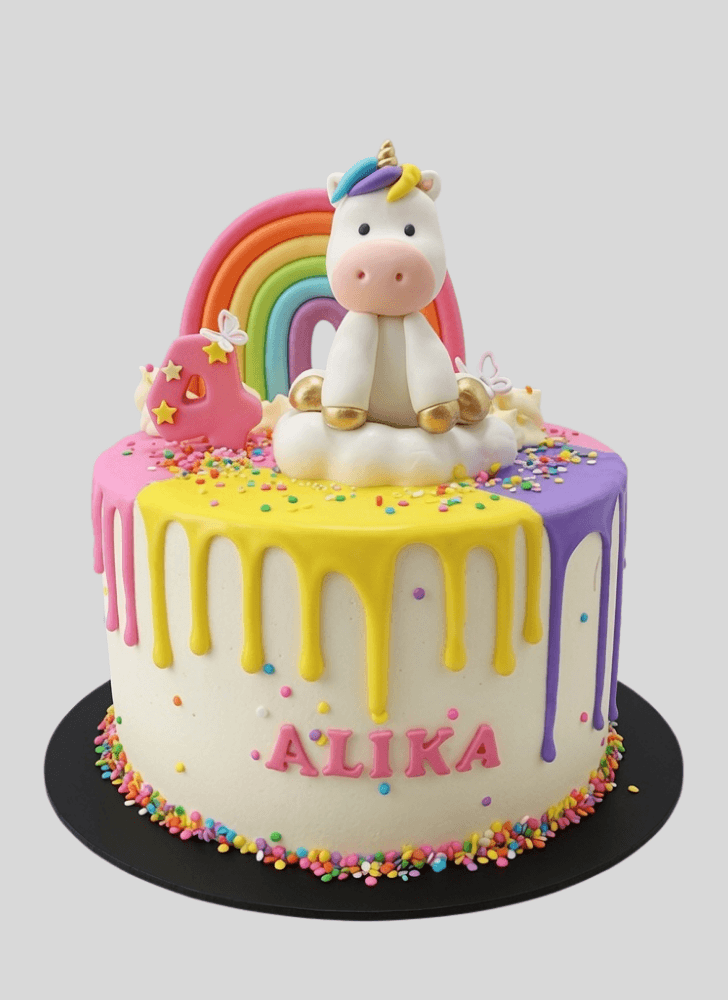 Delightful Unicorn Cake