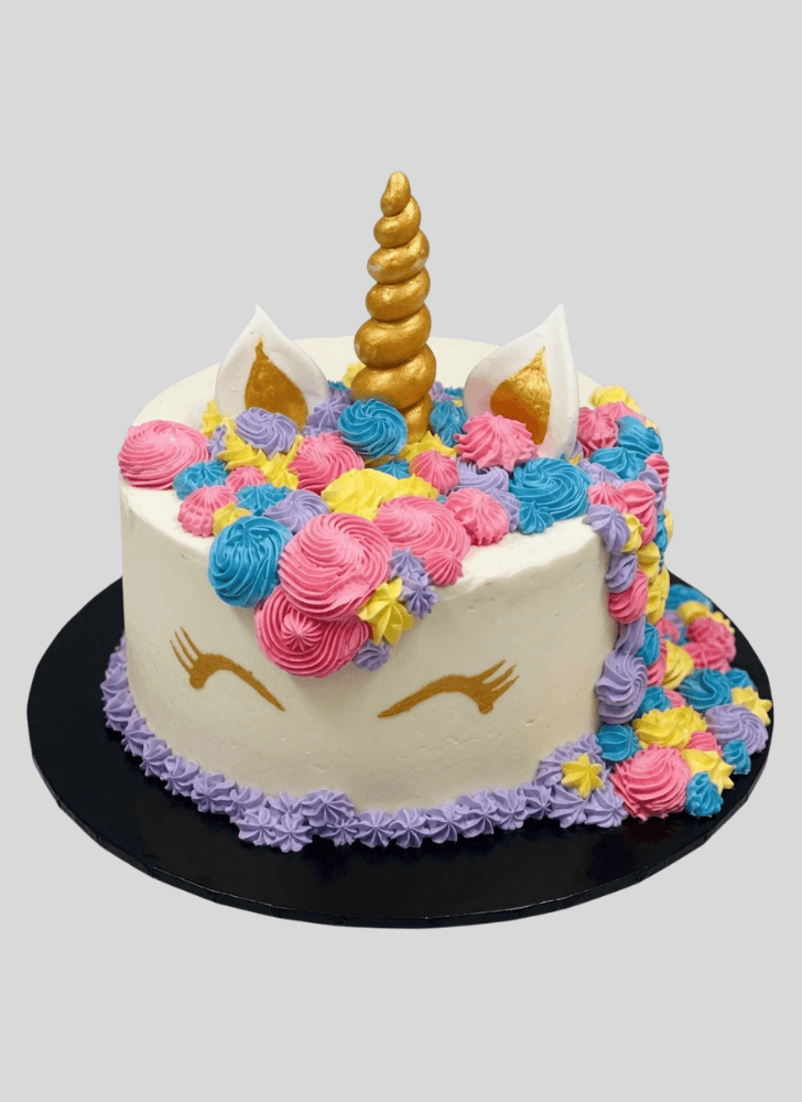Elegant Unicorn Cake