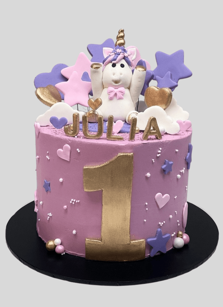 Graceful Unicorn Cake