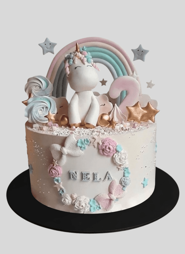 Refined Unicorn Cake