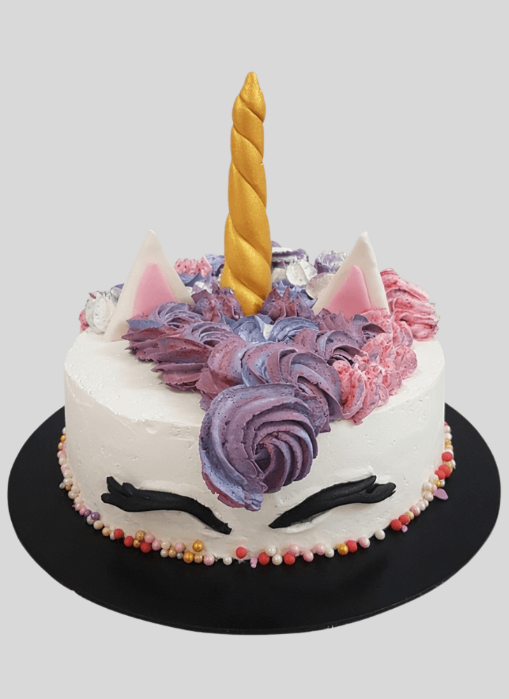 Resplendent Unicorn Cake