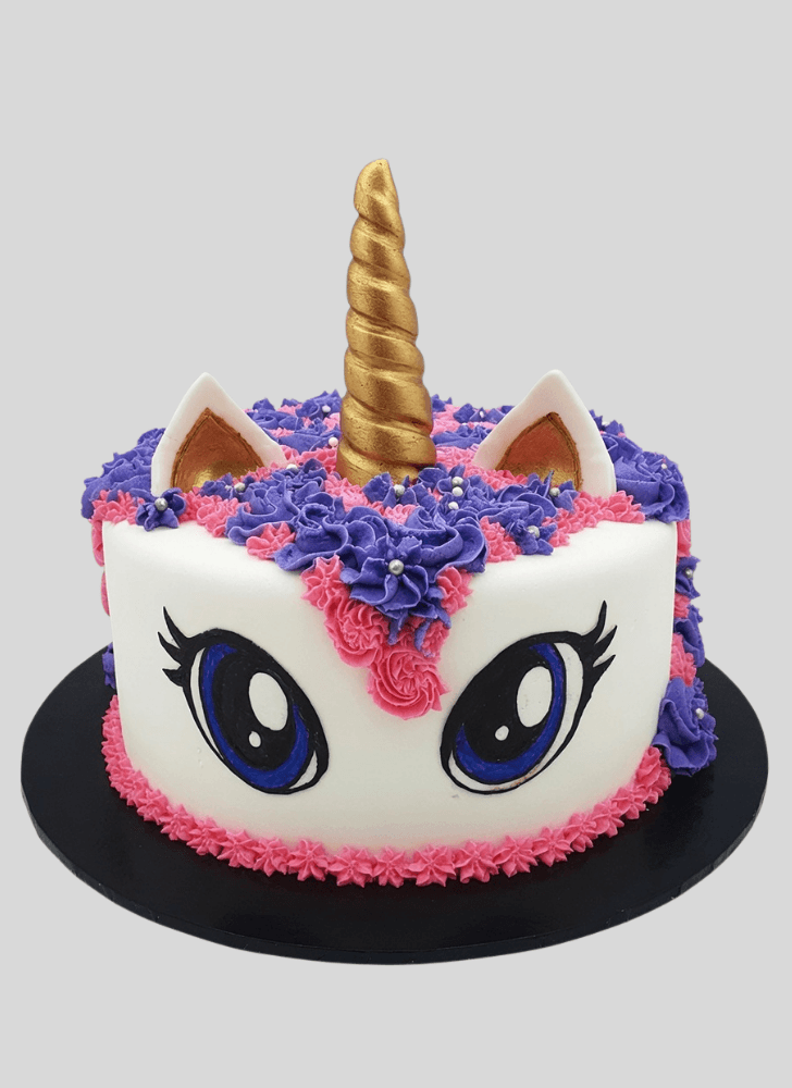 Shapely Unicorn Cake