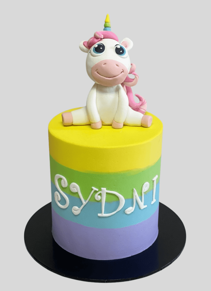 Slightly Unicorn Cake