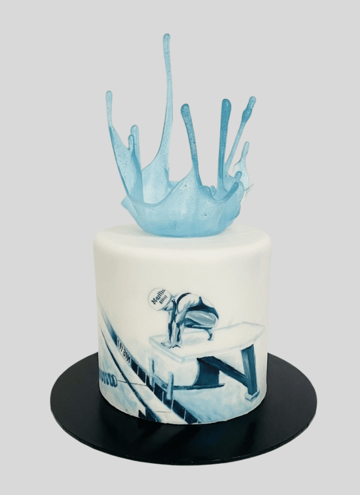 Appealing Water Cake