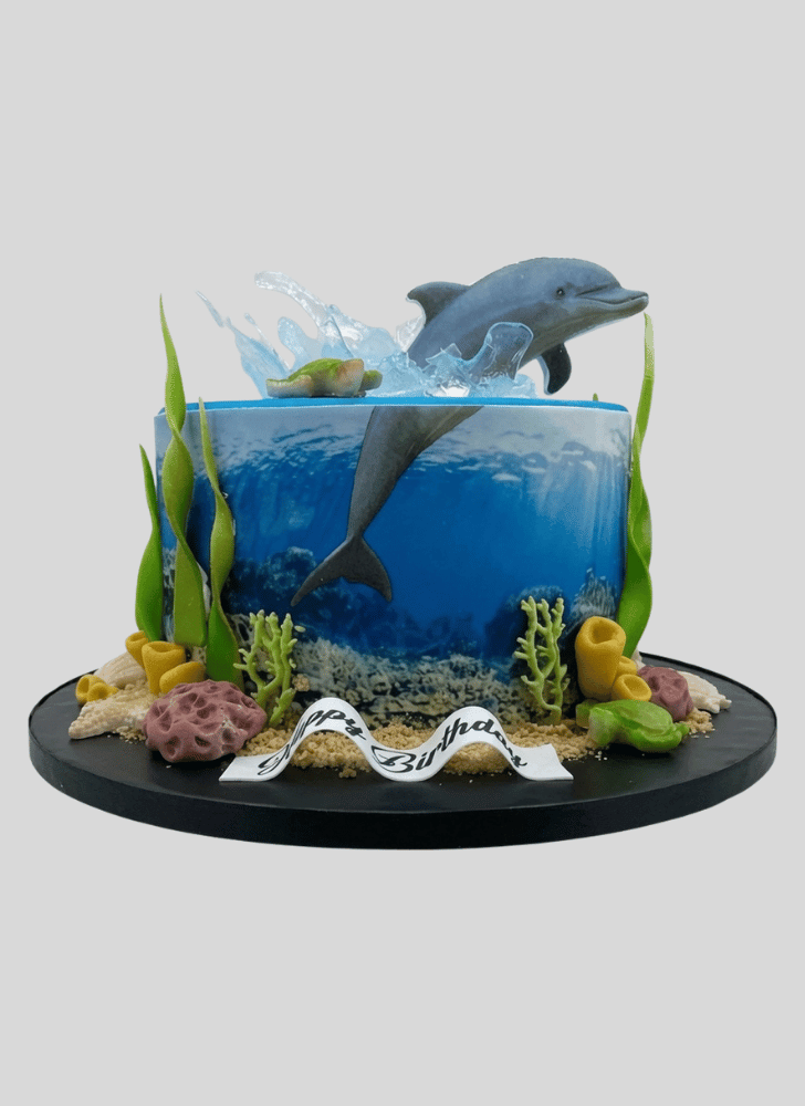 Lovely Water Cake Design