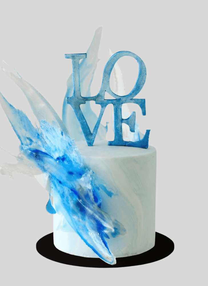 Ravishing Water Cake