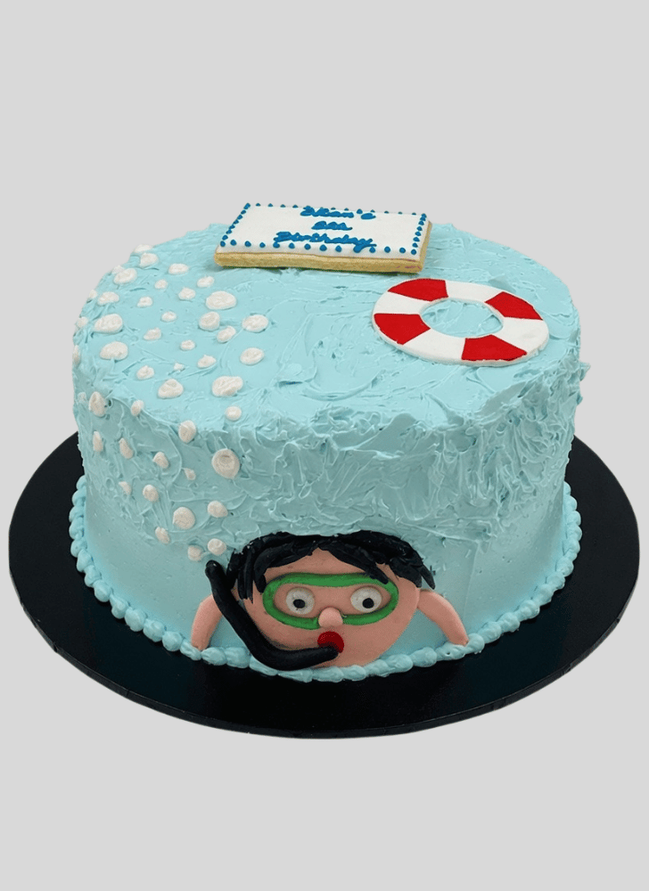 Shapely Water Cake