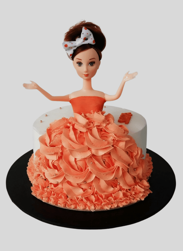 Captivating Barbie Cake