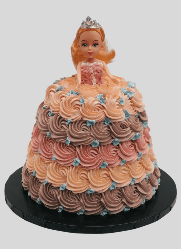 Classy Barbie Cake