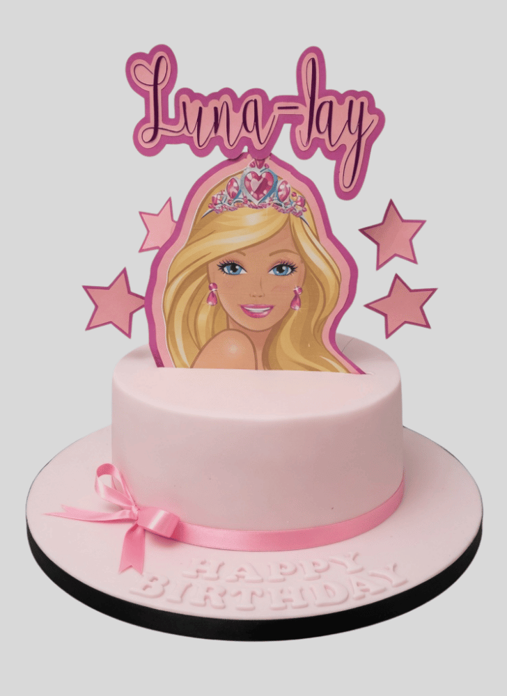Comely Barbie Cake
