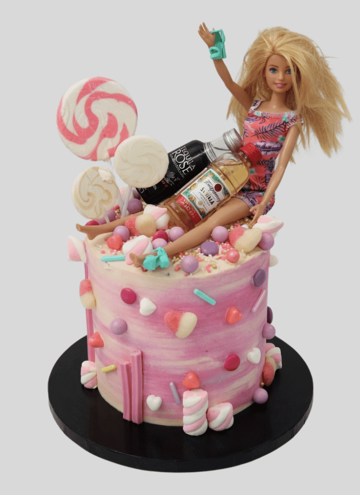 Delicate Barbie Cake