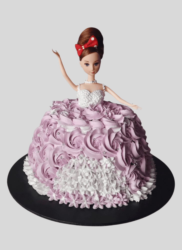 Fascinating Barbie Cake