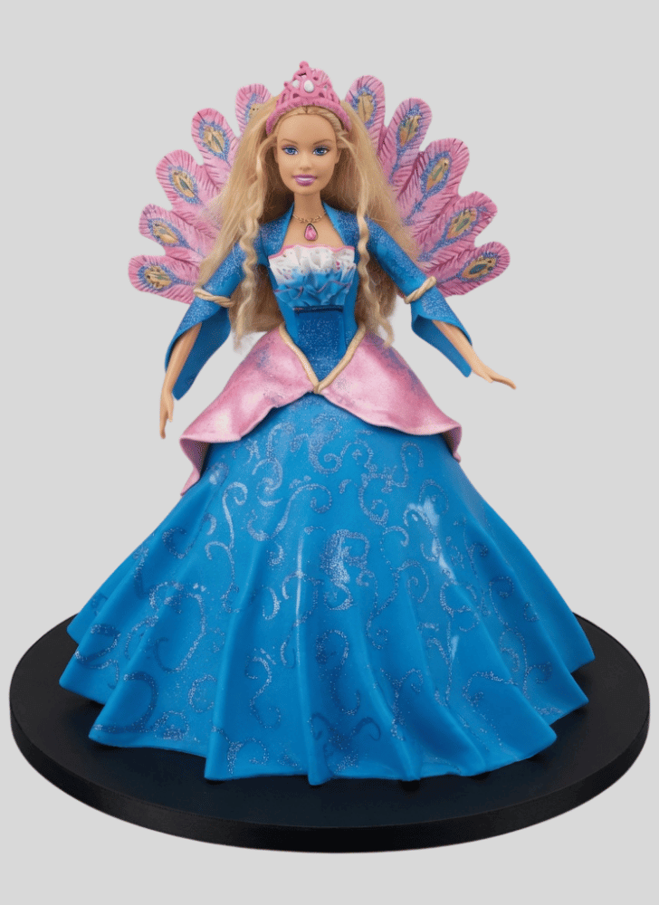 Fetching Barbie Cake