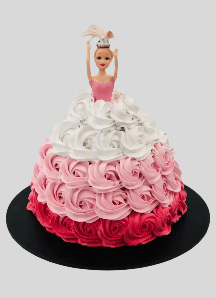 Graceful Barbie Cake