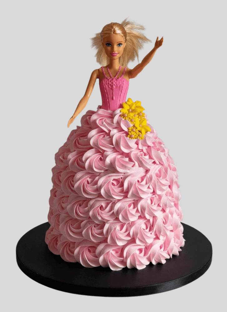 Lovely Barbie Cake Design