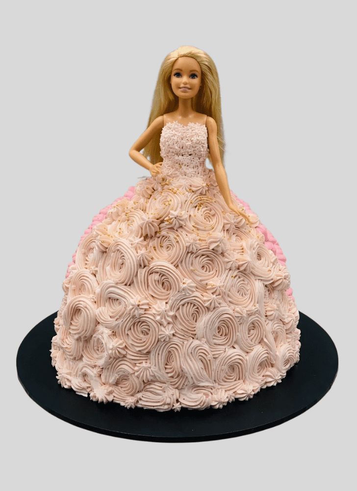 Magnetic Barbie Cake