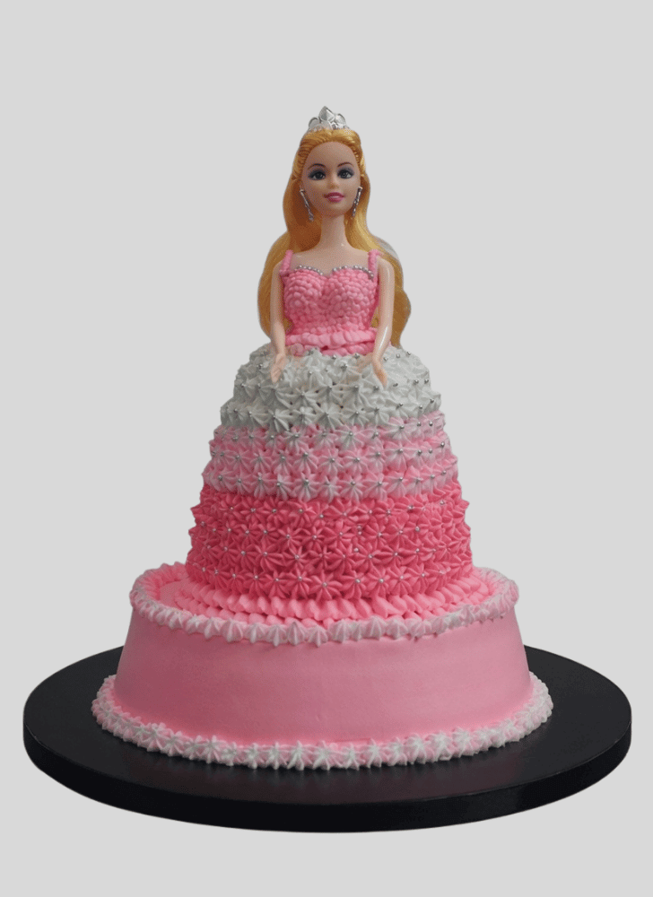 Radiant Barbie Cake