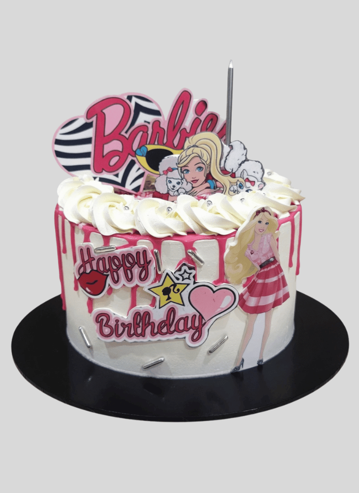 Resplendent Barbie Cake
