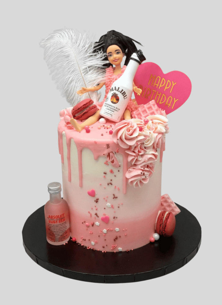 Shapely Barbie Cake